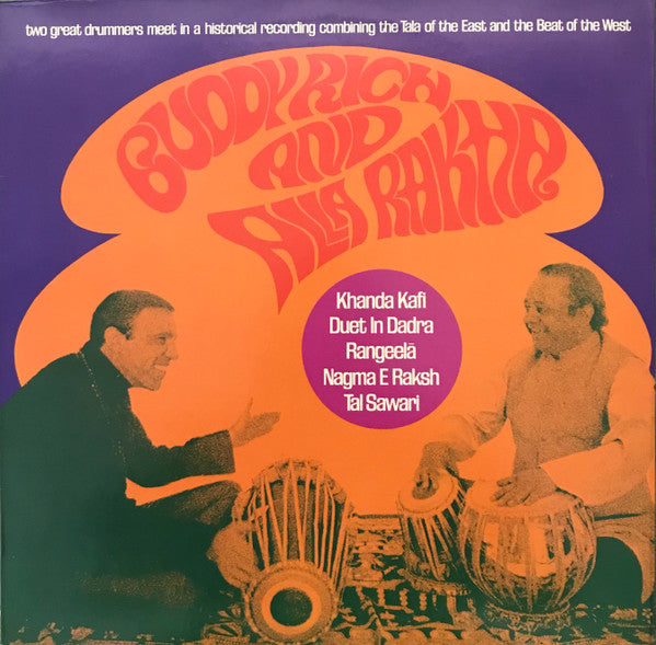 Buddy Rich And Alla Rakha : Rich À La Rakha (LP, Album, Gat)
