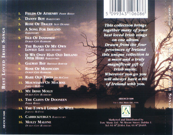 Various : Best Loved Irish Songs (CD, Comp)