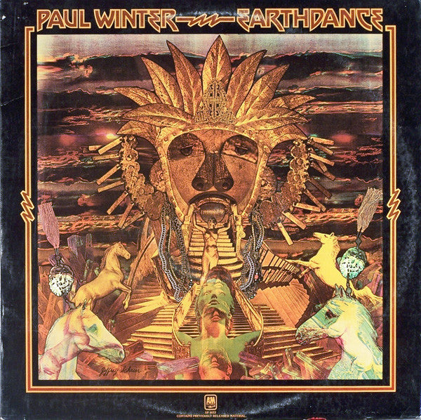 Paul Winter (2) : Earthdance (LP, Comp, Promo)