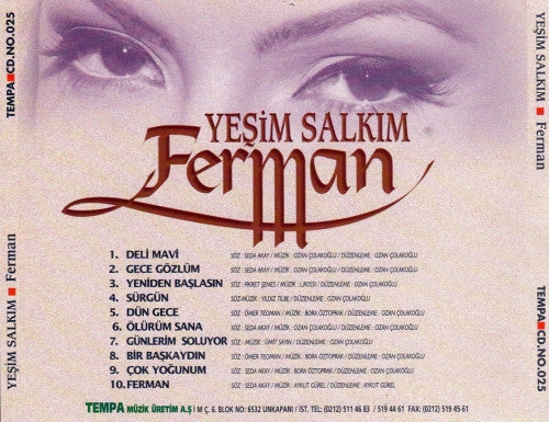 Yeşim Salkım : Ferman (CD, Album)