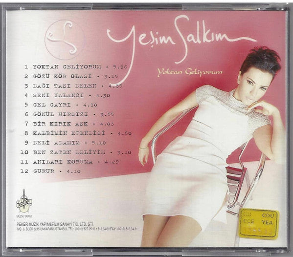 Yeşim Salkım : Yoktan Geliyorum (CD, Album)