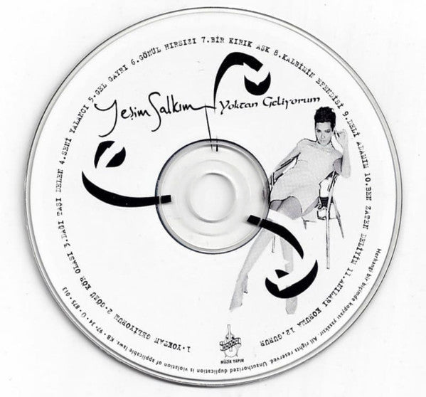 Yeşim Salkım : Yoktan Geliyorum (CD, Album)