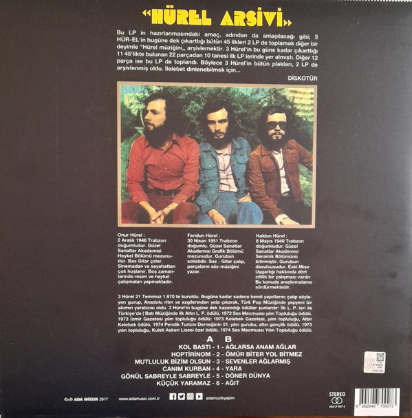 3 Hür-El : Hürel Arşivi (LP, RE)