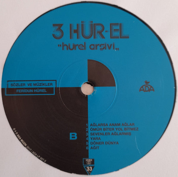 3 Hür-El : Hürel Arşivi (LP, RE)