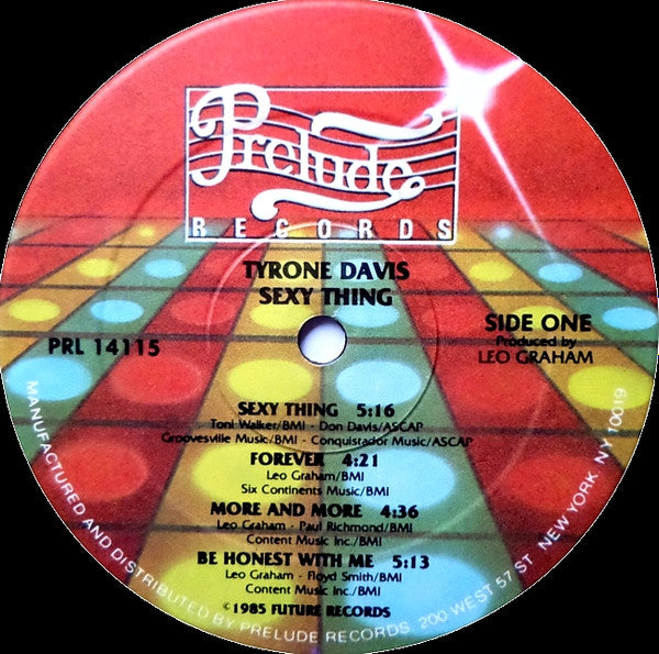 Tyrone Davis : Sexy Thing (LP, Album)