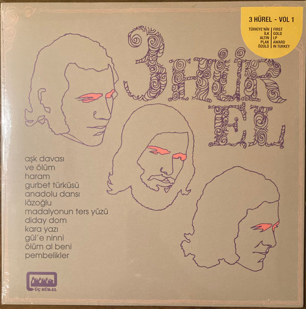 3 Hür-El : 3 Hür-El (LP, Album, Comp, RE)