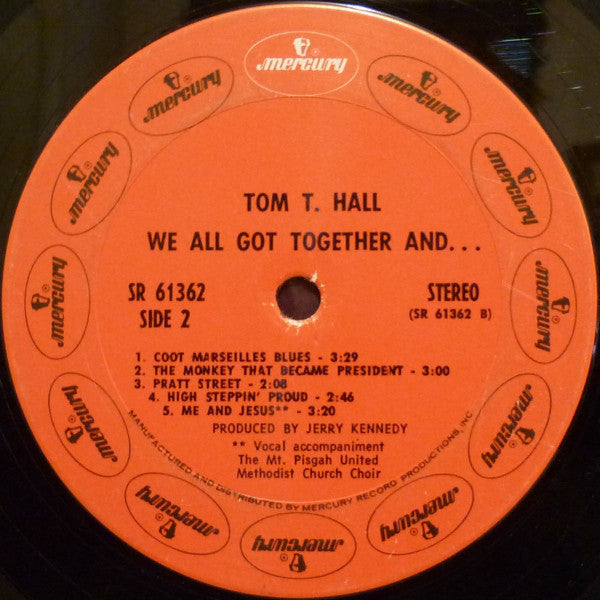 Tom T. Hall : We All Got Together And... (LP, Album)