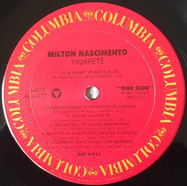 Milton Nascimento : Yauaretê (LP, Album)