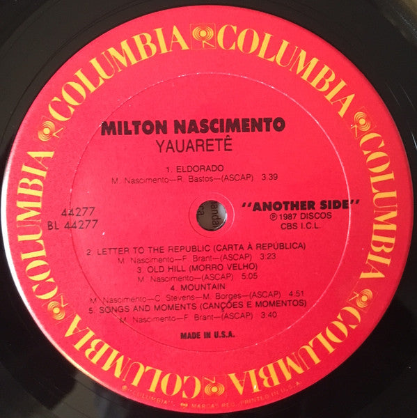Milton Nascimento : Yauaretê (LP, Album)