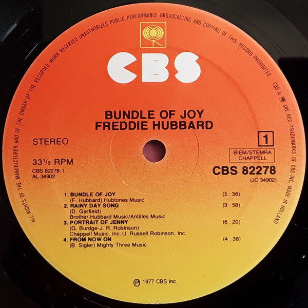 Freddie Hubbard : Bundle Of Joy (LP, Album)
