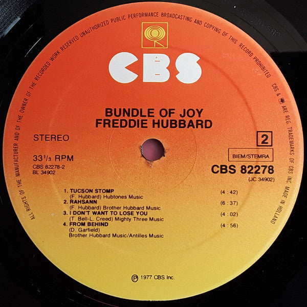 Freddie Hubbard : Bundle Of Joy (LP, Album)