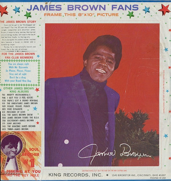 James Brown : It's A Man's Man's World: Soul Brother #1 (LP, Album)
