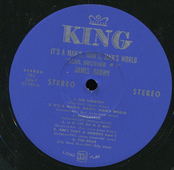 James Brown : It's A Man's Man's World: Soul Brother #1 (LP, Album)