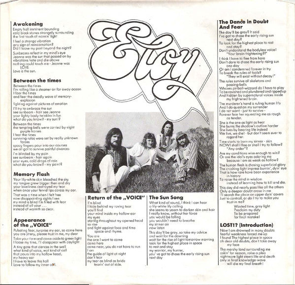 Eloy : Dawn (LP, Album)