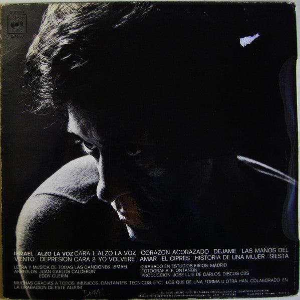 Ismael (7) : Alzo La Voz (LP, Album)