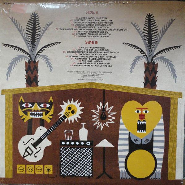 Various : Zulu Stomp!! - South Africa Garage Beats!! (LP, Comp)