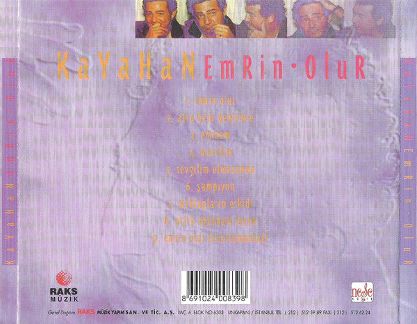 Kayahan : Emrin Olur (CD, Album)
