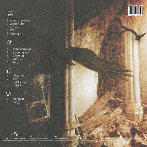 Hayko Cepkin : Tanışma Bitti (2xLP, Album, RE)