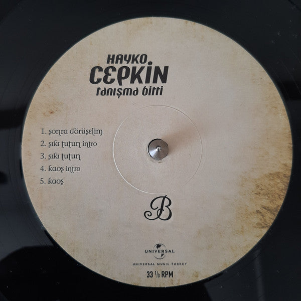 Hayko Cepkin : Tanışma Bitti (2xLP, Album, RE)