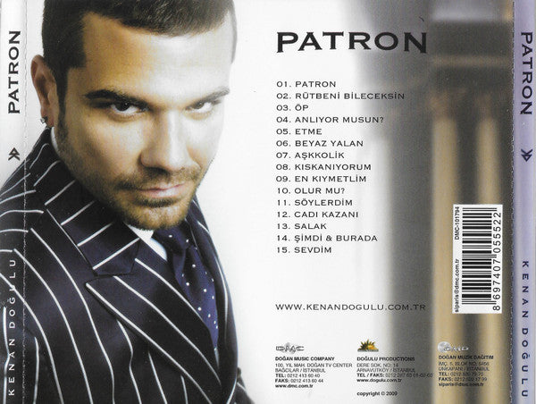 Kenan Doğulu : Patron (CD, Album)