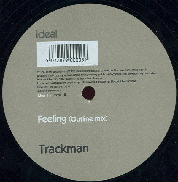 Trackman : Feeling / Smoothing / Laughing (12", EP, Single)