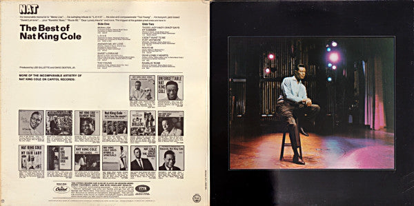 Nat King Cole : The Best Of Nat King Cole (LP, Comp, RE)