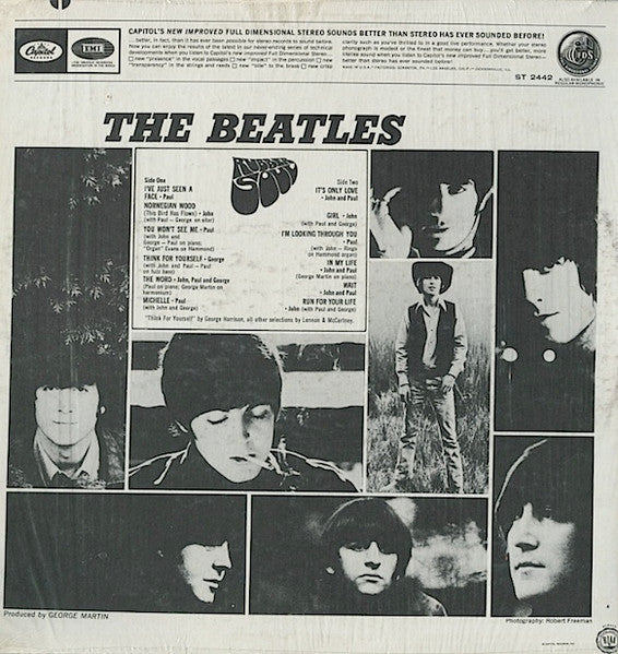 The Beatles : Rubber Soul (LP, Album)
