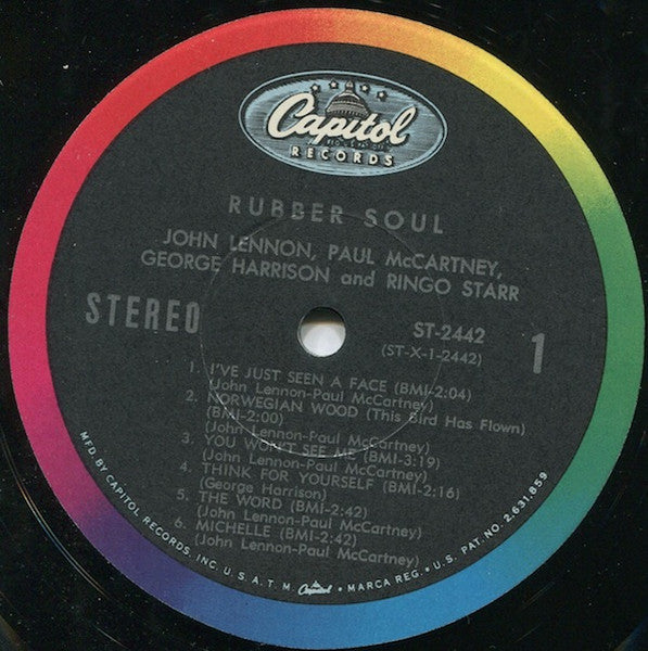 The Beatles : Rubber Soul (LP, Album)