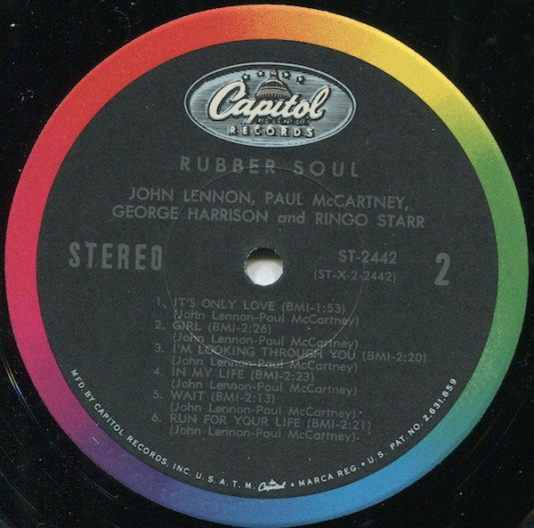 The Beatles : Rubber Soul (LP, Album)