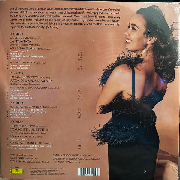 Nadine Sierra, Orchestra Sinfonica Nazionale Della RAI, Riccardo Frizza : Made For Opera (2xLP, Album, 180)
