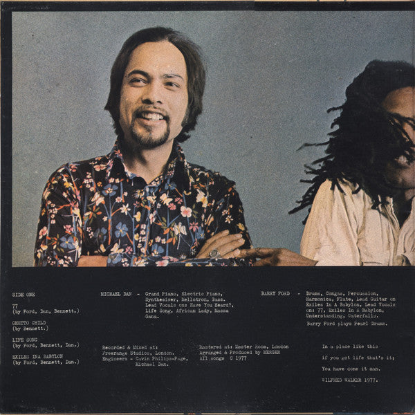 Merger (2) : Exiles In A Babylon (LP, Album, Gat)