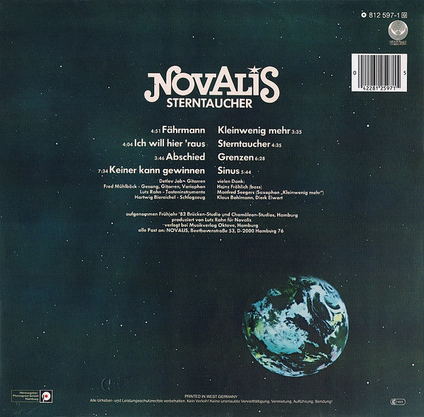 Novalis (3) : Sterntaucher (LP, Album)