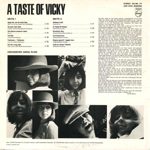 Vicky* : A Taste Of ... Vicky (LP, Album)