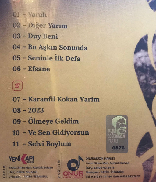 Murat Göğebakan : Yaralı (LP, Album, Ltd, Num, RE)