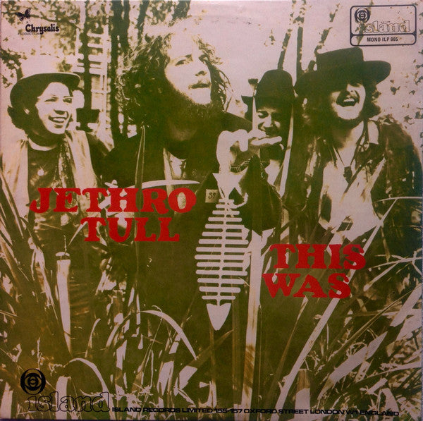 Jethro Tull : This Was (LP, Album, Mono, Gat)