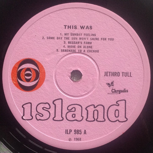 Jethro Tull : This Was (LP, Album, Mono, Gat)