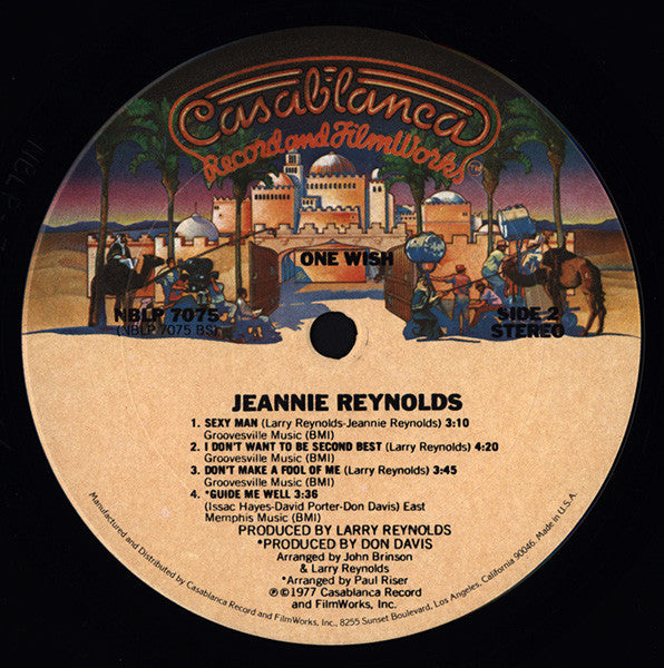 Jeannie Reynolds : One Wish (LP, Album)