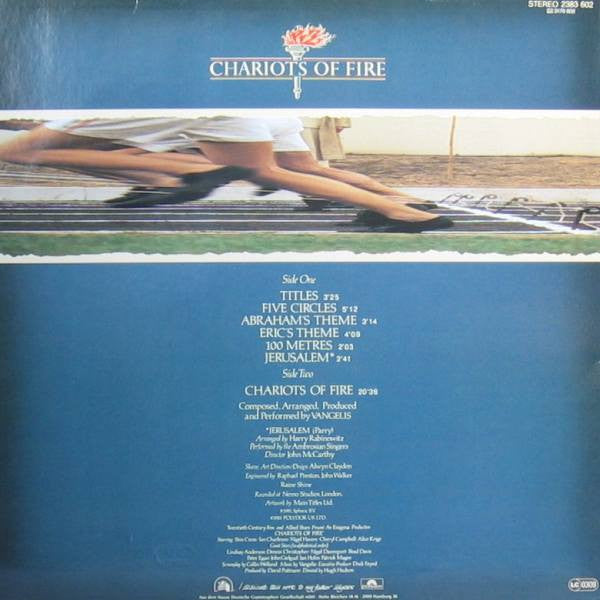 Vangelis : Chariots Of Fire (LP, Album)