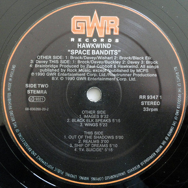 Hawkwind : Space Bandits (LP, Album)