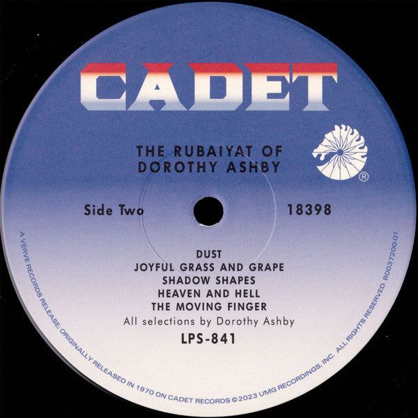 Dorothy Ashby : The Rubaiyat Of Dorothy Ashby (LP, Album, RE, 180)