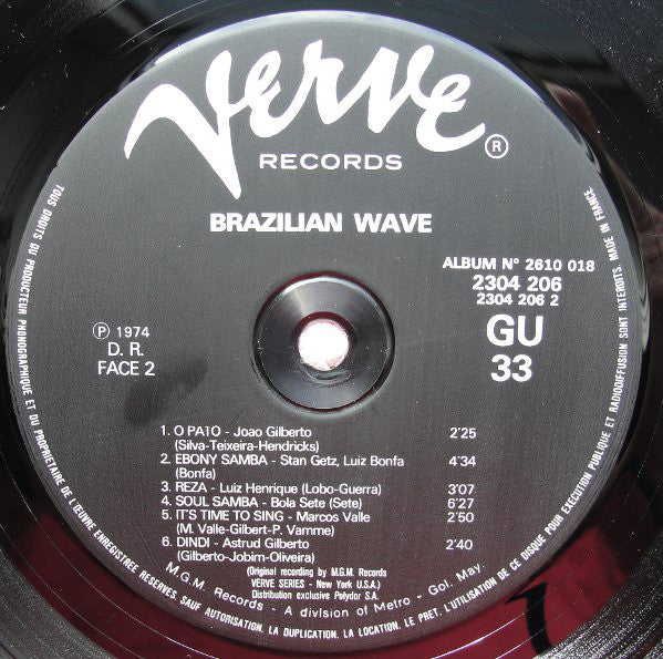Various : Brazilian Wave (2xLP, Comp, Gat)