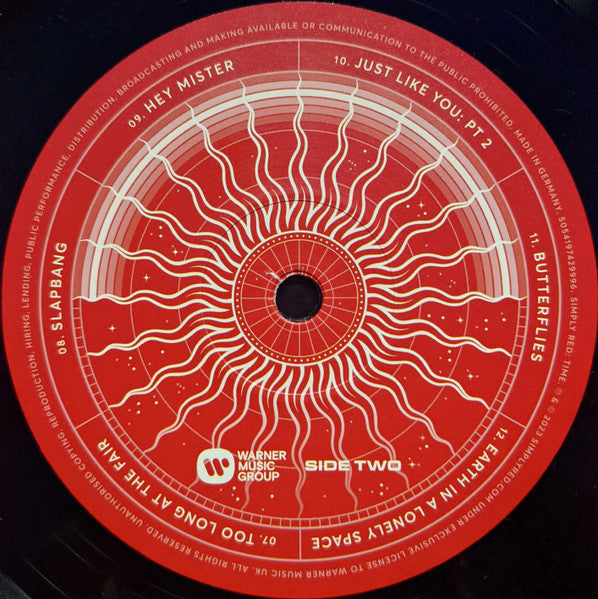 Simply Red : Time (LP, Album, Gat)