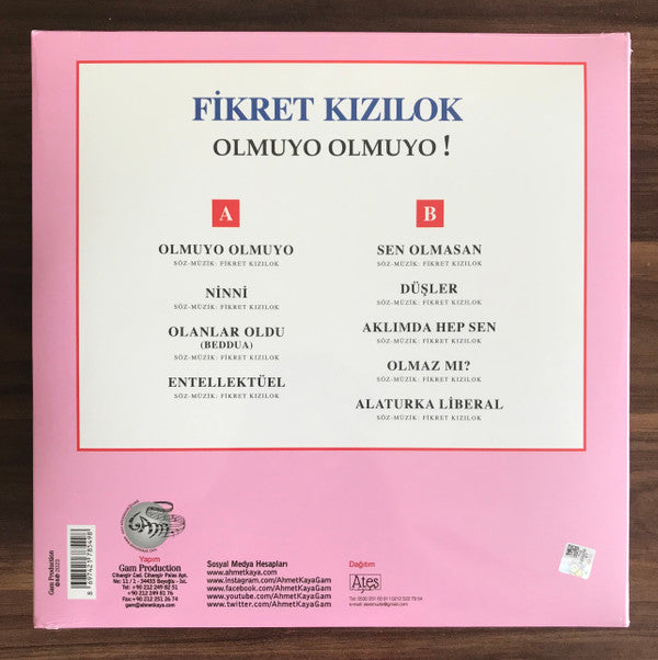 Fikret Kızılok : Olmuyo Olmuyo! (LP, Album, RE)