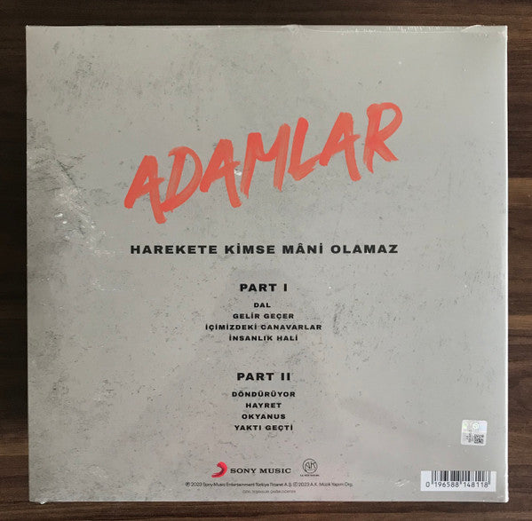 Adamlar : Harekete Kimse Mâni Olamaz. (LP, Album)