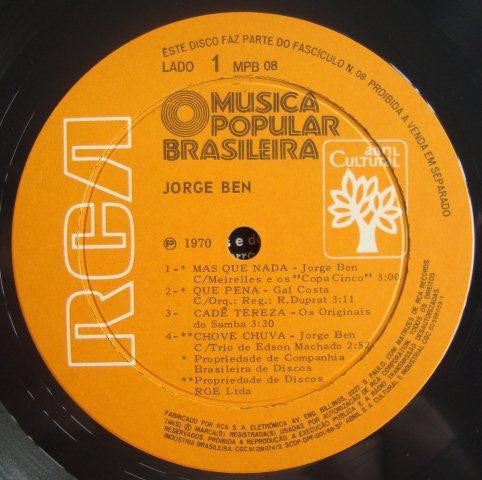 Various : História Da Música Popular Brasileira - Jorge Ben (10", Comp, Gat)