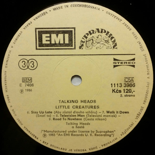 Talking Heads : Little Creatures (LP, Album)