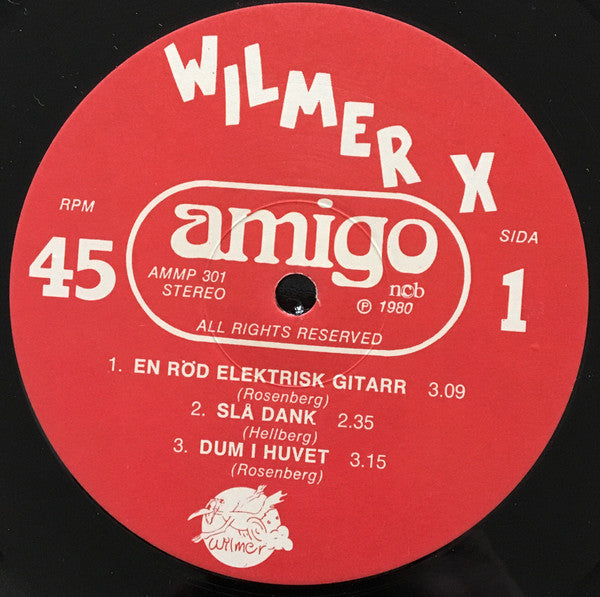 Wilmer X : Wilmer X (12")
