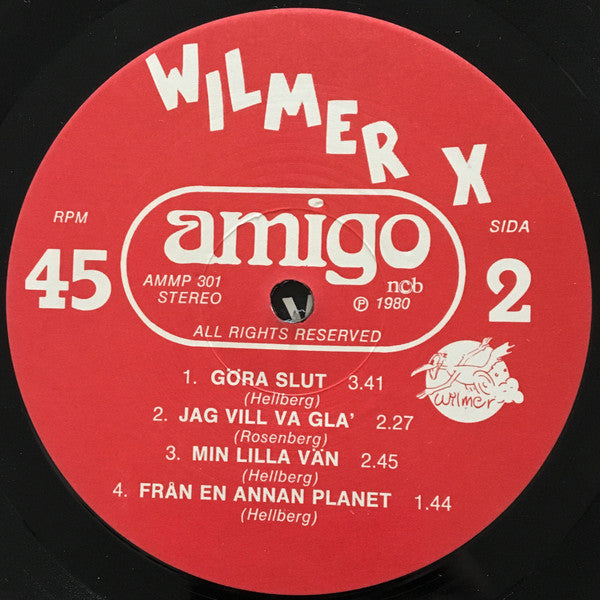 Wilmer X : Wilmer X (12")
