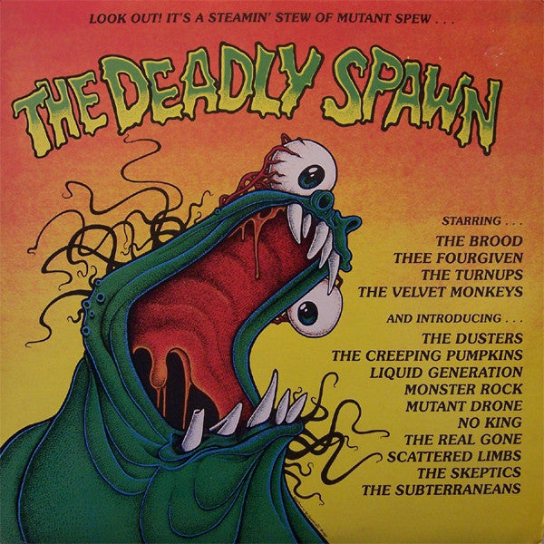 Various : The Deadly Spawn (LP, Comp + Flexi, S/Sided, Red)