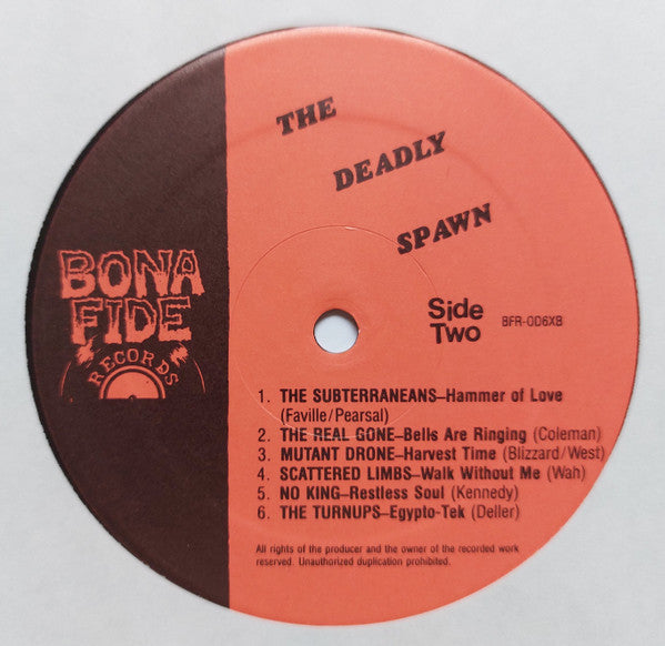 Various : The Deadly Spawn (LP, Comp + Flexi, S/Sided, Red)